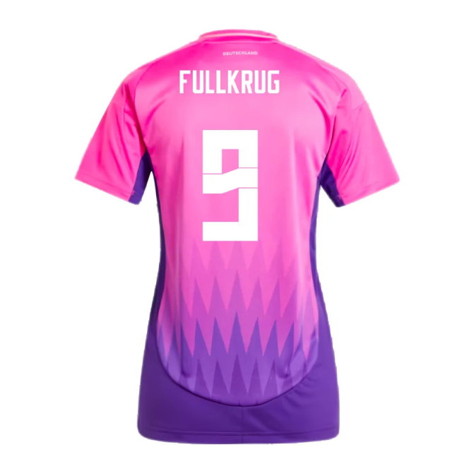 2024-2025 Germany Away Shirt (Ladies) (Fullkrug 9)-SoccerKits Hub | Buy Soccer Jerseys Online